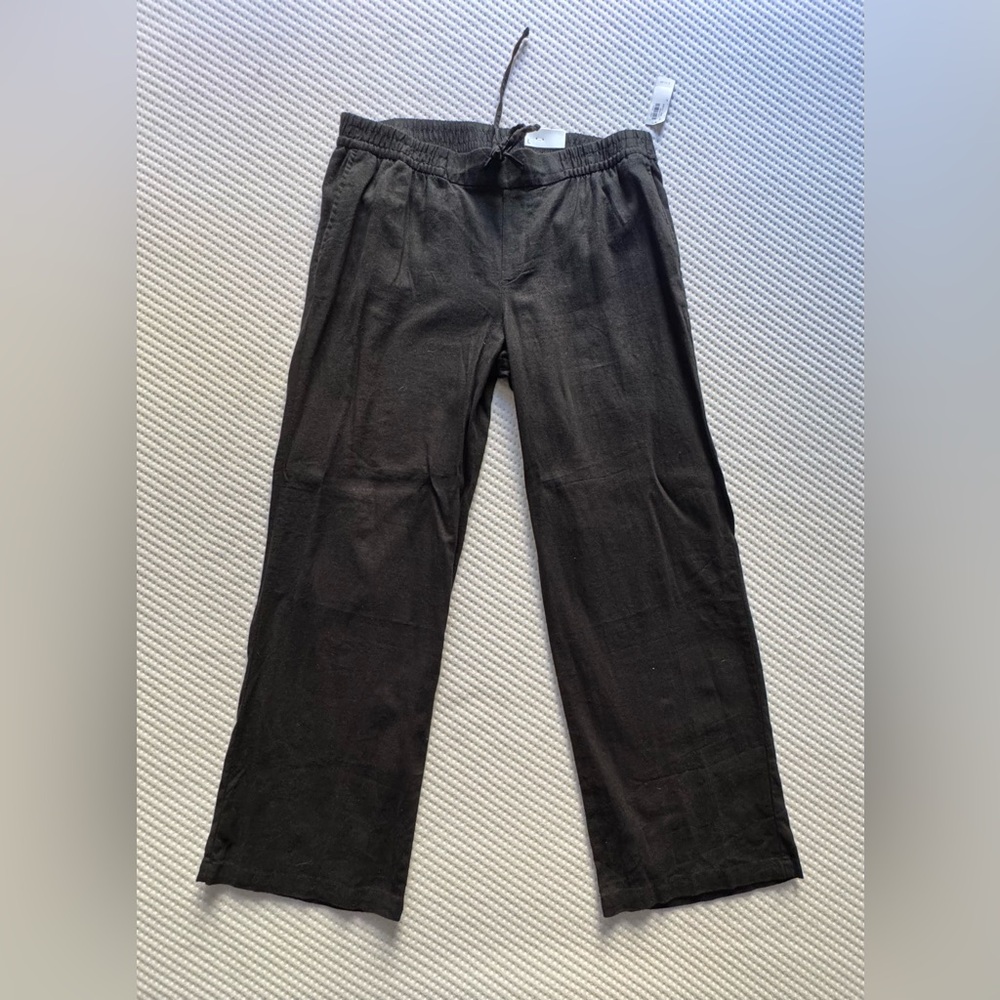 NWT Old Navy Lightweight Black Drawstring Pants Size L